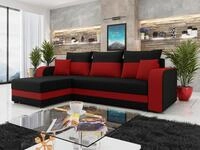 MIRJAN24 Ecksofa Hewlet Bis, mit Bettkasten und Schlaffunktion, L-Form mit Seite