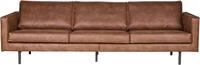WOOOD 3-Sitzer Rodeo Sofa, in Lederoptik, Breite 277 ccm