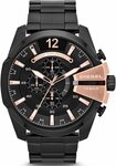 Diesel Chronograph MEGA CHIEF DZ4309, Quarzuhr, Armbanduhr, Herrenuhr, Stoppfunktion,