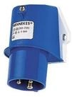 Mennekes Steckdose Mennekes Wandstecker TA 16A,3p,6h,230V,IP44 844