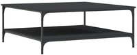 vidaXL Couchtisch Schwarz 100x100x40 cm Holzwerkstoff Modell 1 vidaXL Couchtisch Schwarz 100x100x40 cm Holzwerkstoff Modell 1