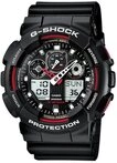 CASIO G-SHOCK Chronograph GA-100-1A4ER, Quarzuhr,Armbanduhr,Herrenuhr,digital,...