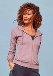 LASCANA ACTIVE Trainingsjacke mit Logo Tape an den &Auml;rmeln