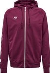 hummel Trainingspullover hmlMOVE GRID COTTON ZIP HOODIE - grapewine