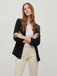 Vila Kurzblazer VIHER NEW 3/4 BLAZER -NOOS Materialmix, regular fit