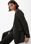 s.Oliver Jackenblazer Indoor-Blazer Longblazer aus Viskosemix