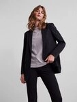 pieces Kurzblazer Bozzy (1-tlg) Plain/ohne Details