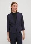 comma Jackenblazer Indoor-Blazer Blazer mit kurzem Schnitt
