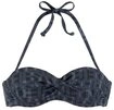 Elbsand B&uuml;gel-Bandeau-Bikini-Top Letra, mit tollem Wording