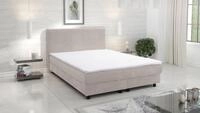 K&uuml;chen-Preisbombe Boxspringbett Boxbett Glenn 1 Hotelbett 140x200 Bett Topper