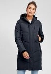 OXMO Steppmantel OXJuna Steppjacke Parka mit Kapuze und praktischen Taschen