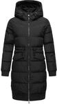 Steppmantel RAGWEAR "Steppmantel Briosh", Damen, Gr. XS, schwarz, Obermaterial: 100%