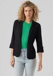 Vero Moda Kurzblazer VMJESMILO 3/4 LOOSE BLAZER WVN NOOS mit Leinen