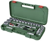 Bosch Home & Garden Steckschl&uuml;ssel Handwerkzeuge 1/2&ldquo;-Ratschen-Set 25-tlg