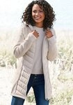 Vivance Steppjacke mit Strickfleece-&Auml;rmeln