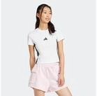 adidas Sportswear T-Shirt ESSENTIALS 3-STREIFEN SLIM BABY schmale Passform,