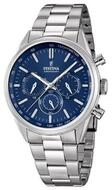 Festina Quarzuhr Festina F16820/2 Timeless Chronograph Herrenuhr 44mm 5ATM Festina