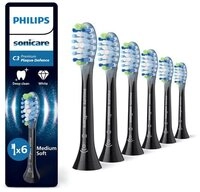 Philips Aufsteckb&uuml;rsten Philips C3 Plaque Defense 6x Ersatzb&uuml;rsten - HX9046/88
