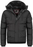 Alessandro Salvarini Winterjacke ASFabiano mit warmem Teddyfell und abnehmbarer