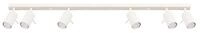 SOLLUX lighting Deckenleuchte Plafond Ring 6L Beige, Nicht enthalten
