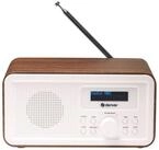 Denver DAB-30DW Digitalradio (DAB) (DAB+, FM PLL, Uhr & Alarm, Snooze,...