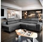 Masseno Ecksofa NOLA mit Schlaffunktion L-Form, Sofa mit Bettkasten
