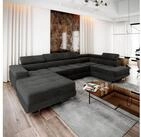 Masseno Ecksofa CASONE mit Schlaffunktion U-Form, Sofa mit Bettkasten