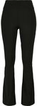 URBAN CLASSICS Leggings Urban Classics Damen Ladies Recycled High Waist Flared