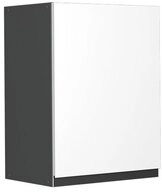 Vicco H&auml;ngeschrank R-Line, Wei&szlig;/Anthrazit, 45 cm J-Shape (1-St)