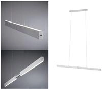 Paulmann LED Pendelleuchte LED Pendelleuchte Aptare dimmbar, LED fest...
