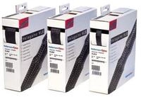 HellermannTyton Isolierband HellermannTyton Polyester-Geflechtschlauch schwarz...