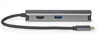 Nedis CCBW64210AT02 USB-Adapter USB Multi-Port-Adapter zu USB...