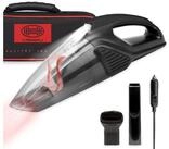 HEYNER Handstaubsauger Premium Auto-Staubsauger 12V kompakt hohe Saugkraft...