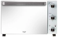 ADLER EUROPE Minibackofen AD 6027 Elektrobackofen mit Umluft, Drehspie&szlig;,
