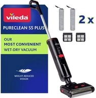 Vileda Nass-Trocken-Sauger Vileda PureClean S5 Plus 178236 Nass-/Trockensauger