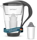 perlopur Wasserfilter Glas Wasserfilter Anthrazit Inkl. 1 Protect Plus