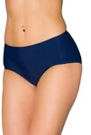 Aquarti Bikini-Hose Aquarti Damen Bikinihose mit Mittelhohem Bund