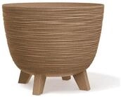 Prosperplast Blumentopf, Schale mit F&uuml;&szlig;en Furu ECO Wood-Naturo