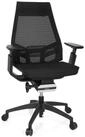 hjh OFFICE Drehstuhl Profi B&uuml;rostuhl Genidia Smart Black Netzstoff (1 St),