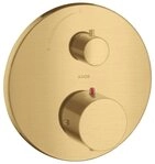 hansgrohe Unterputzarmatur Axor Starck Thermostat mit Absperrventil Unterputz