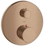 hansgrohe Unterputzarmatur Axor Starck Thermostat mit Absperrventil Unterputz