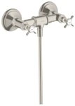 hansgrohe Duscharmatur Axor Montreux 2-Griff Brausearmatur mit Kreuzgriff