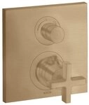 hansgrohe Unterputzarmatur Axor Citterio Thermostat mit Ab- und Umstellventil