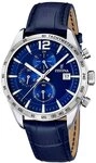 Festina Chronograph F16760/3, Armbanduhr, Quarzuhr, Herrenuhr, Lederarmband,