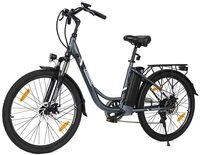 Touroll E-Bike B1 Trekkingrad mit 250-W-Motor, 26"x18", 25km/h, 7 Gang,...