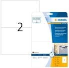 HERMA Etikettenpapier Herma Etiketten permanent haftend wetterfest 210 x 148 mm...
