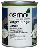 osmo Lasur Vergrauungslasur f&uuml;r Au&szlig;en lavagrau