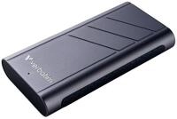 Verbatim Verbatim Externe SSD &ndash; USB 4.0, Typ-C & Metallgeh&auml;use externe SSD (1TB)