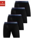 Bench. Langer Boxer (Packung, 4-St) Boxershorts mit langem Bein, schmalen...