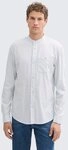 TOM TAILOR Denim Langarmhemd Blusen & Shirts Basic Fit Hemd mit Stehkragen